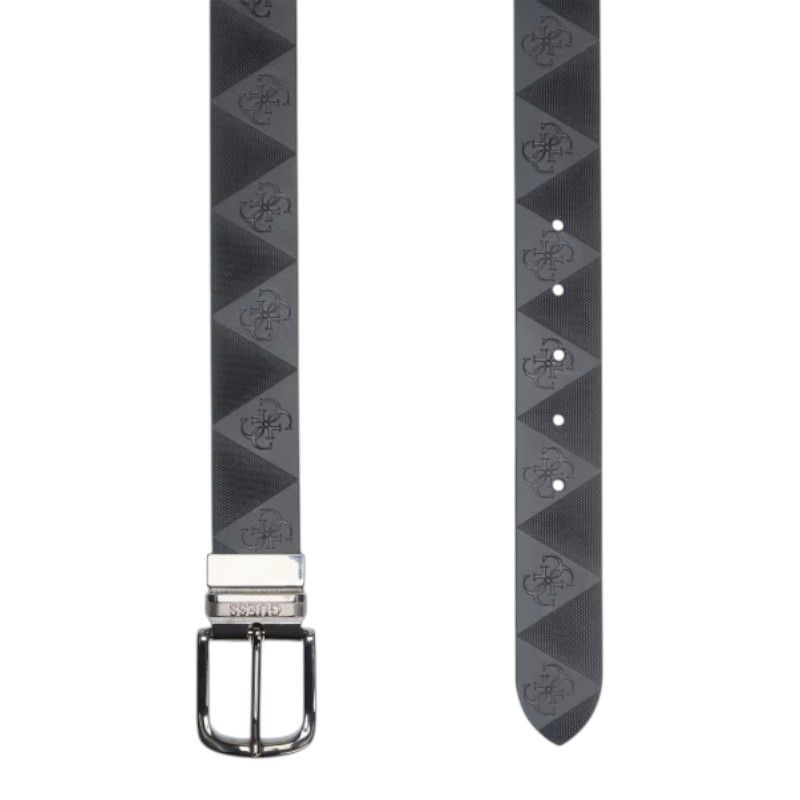Guess - Reversible 4G Triangle Belt - Zwart