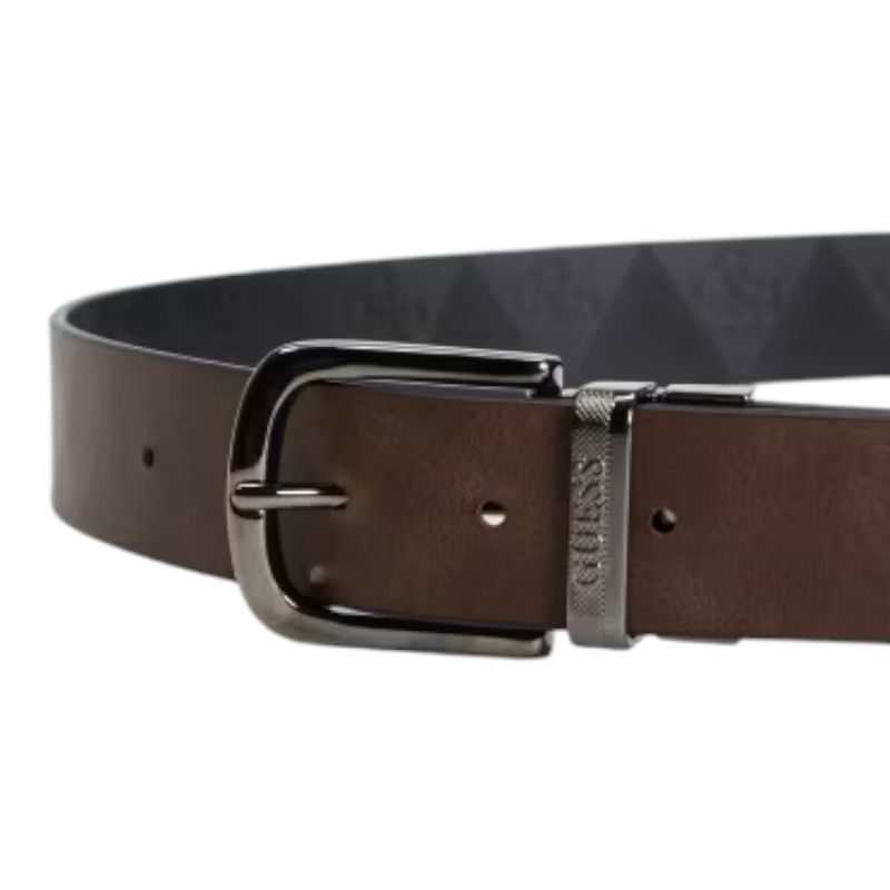 Guess - Reversible 4G Triangle Belt - Zwart