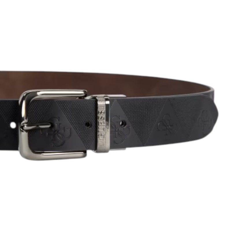 Guess - Reversible 4G Triangle Belt - Zwart