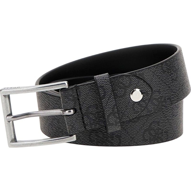Guess - Classic Adjstbl & Rev Belt H35 - Zwart