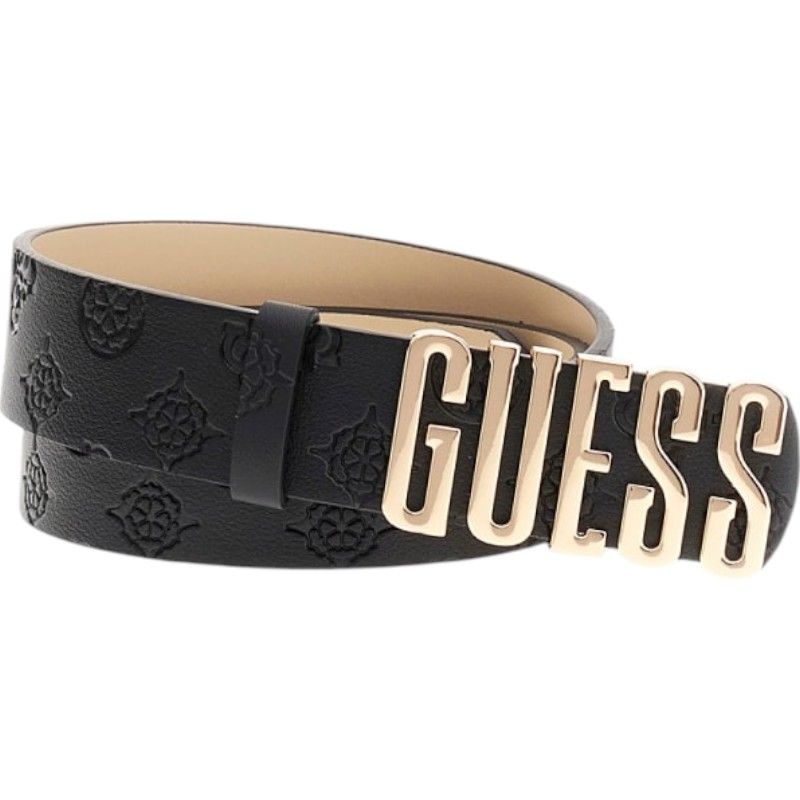 Guess - Gerty Not Adj Pant Belt H35 - Zwart