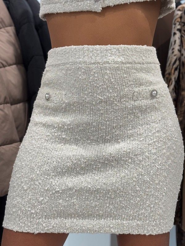 Guess - Dorothy Skirt Swtr - Beige