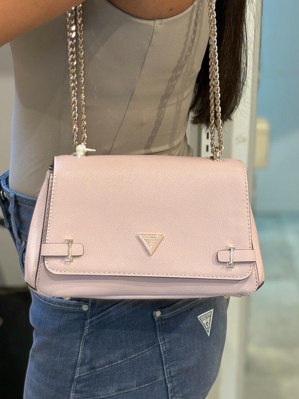 Guess - Rosalba Crossbody Top Zip - Roze