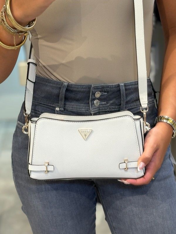 Guess - Rosalba Crossbody Top Zip - Wit