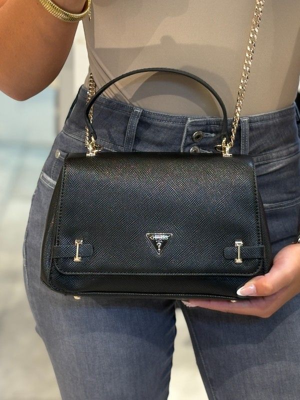 Guess - Rosalba Crossbody Top Zip - Zwart