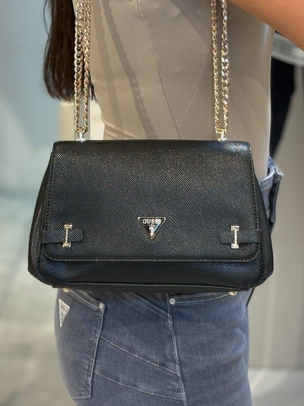 Guess - Rosalba Crossbody Top Zip - Zwart