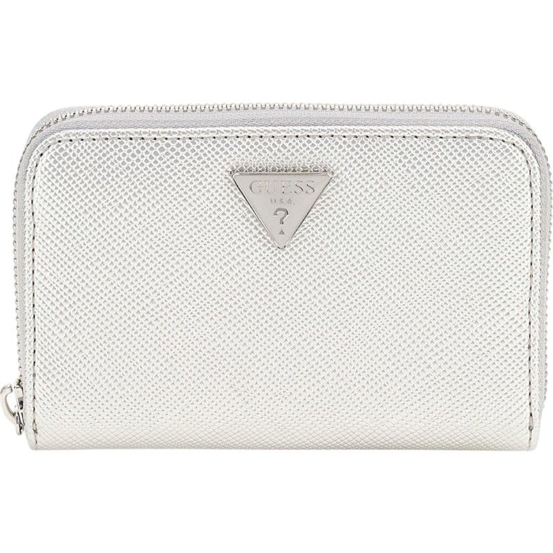 Guess - Rosalba Slg Medium Zip Around - Zilver