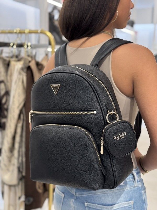 Guess - Power Play Large Tech Backpack - Zwart