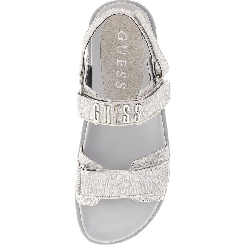 Guess - Fadison Sandalen - Zilver