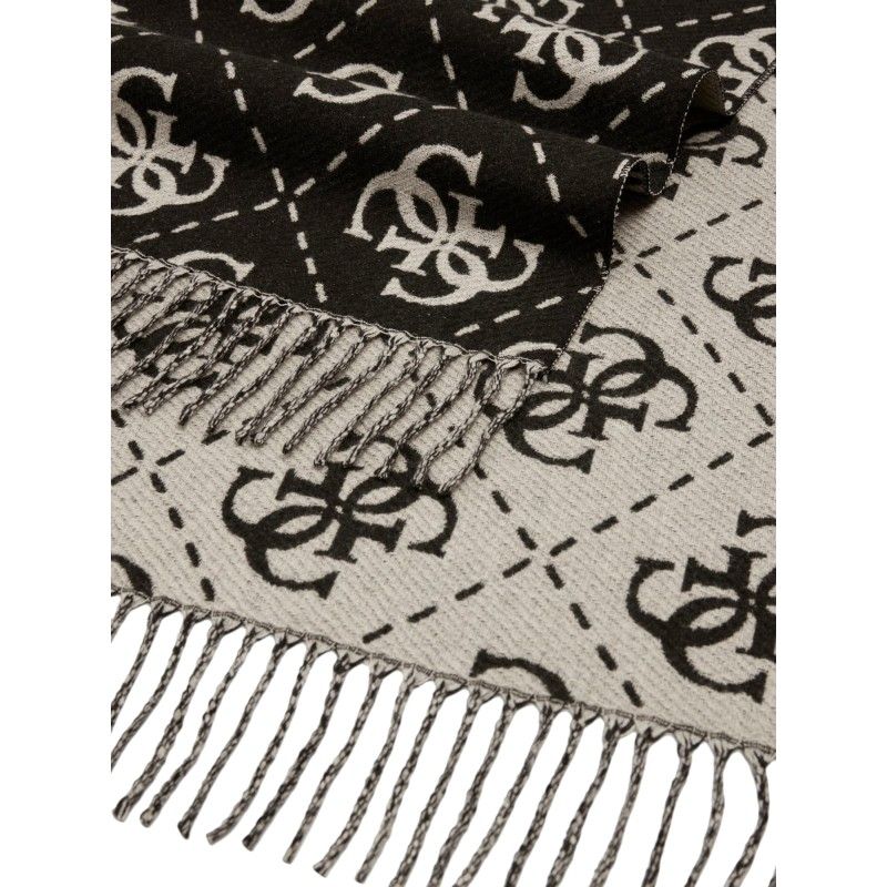 Guess - Scarf 70X190 - Zwart