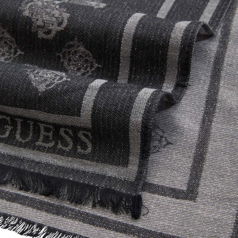 Guess - Scarf 70X190 - Zwart