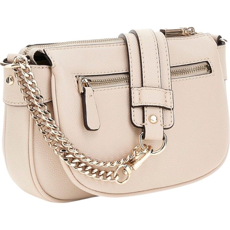 Guess - Fedora Shoulder Bag - Beige