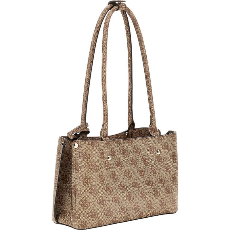 Guess - Meridian Shoulder Bag - Beige