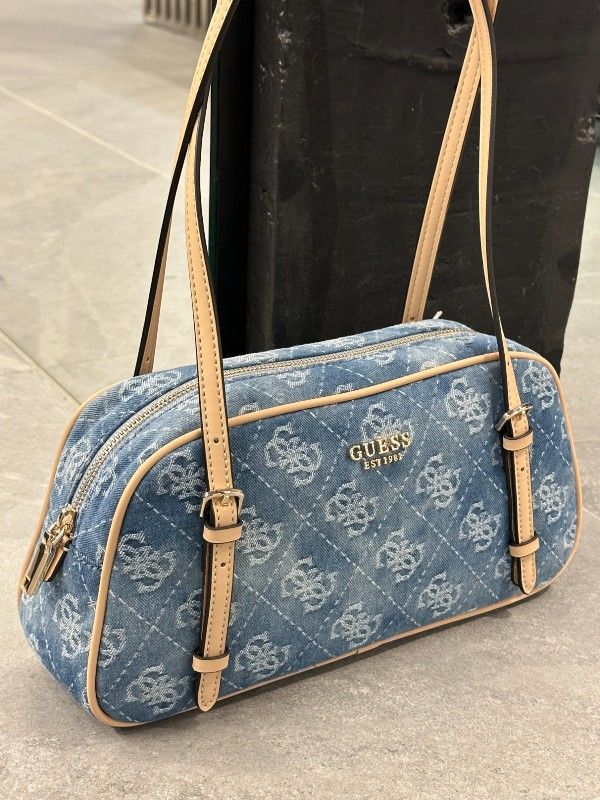 Guess - Cerelia Shoulder Satchel - Blauw