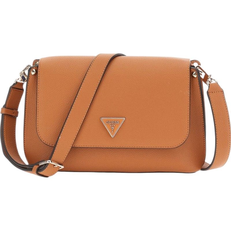 Guess - Meridian Flap Crossbody - Bruin