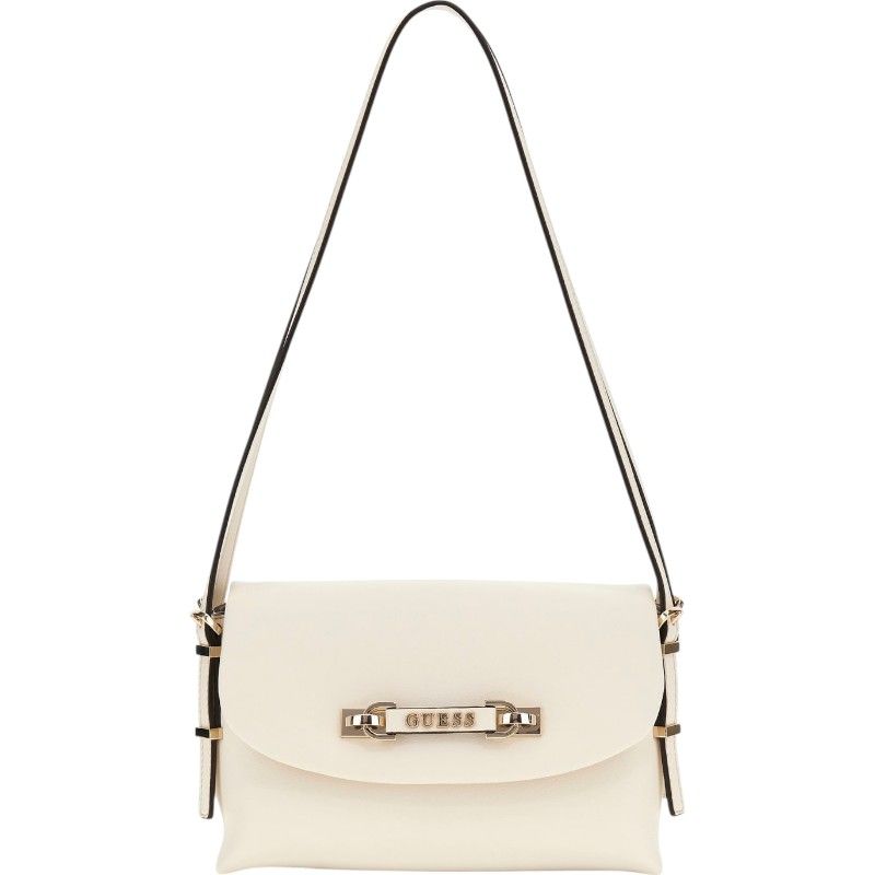 Guess - Lefia Flap Shoulder Bag - Wit