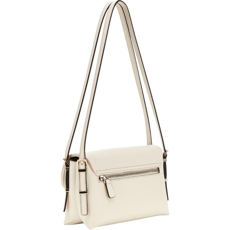 Guess - Lefia Flap Shoulder Bag - Wit