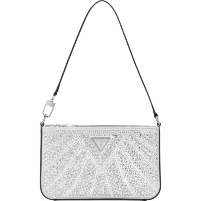 Guess - Beauvoir Mini Top Zip - Zilver