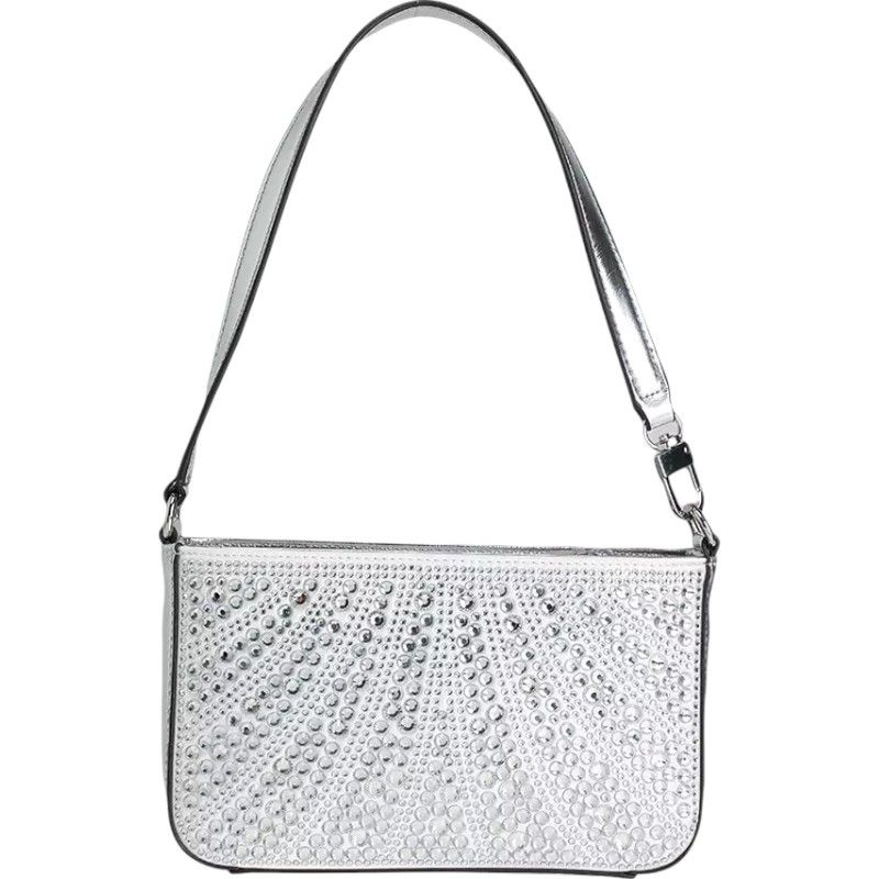 Guess - Beauvoir Mini Top Zip - Zilver