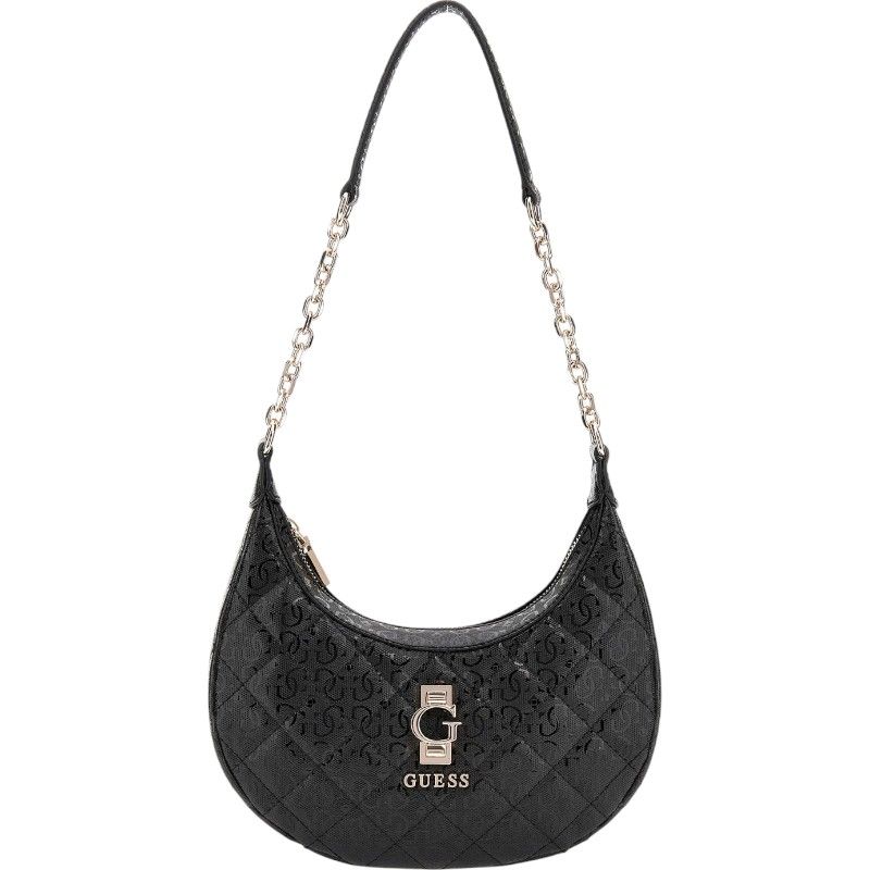 Guess - Bessey Hobo Shoulder Bag - Zwart