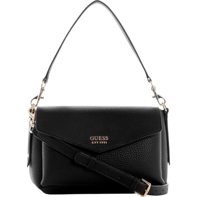 Guess - Brenton Flp Shoulder Bag - Zwart