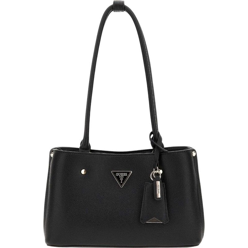 Guess - Meridian Shoulder Satchel - Zwart