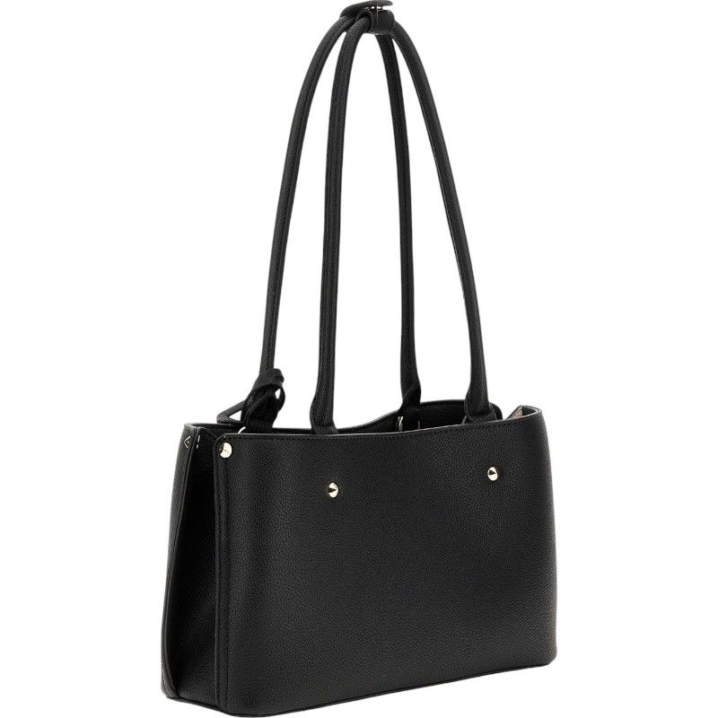 Guess - Meridian Shoulder Satchel - Zwart