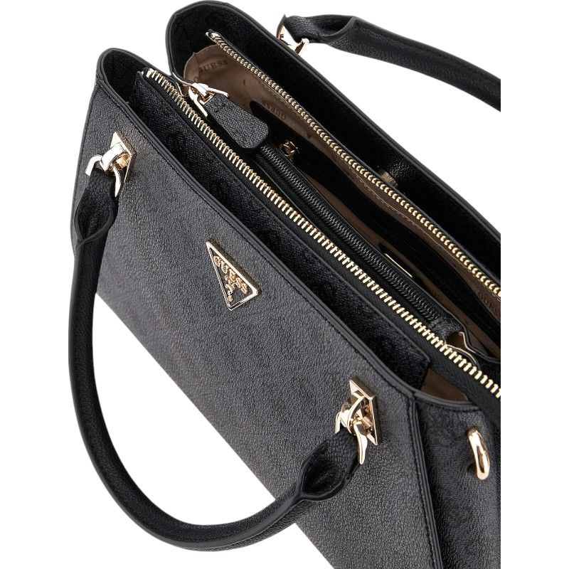 Guess - Noelle II Luxury Satchel - Zwart