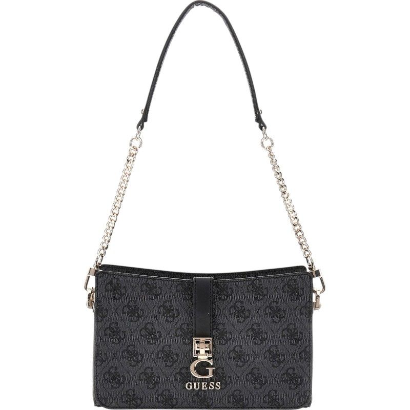 Guess - Zamira Top Zip Shoulder Bag - Zwart
