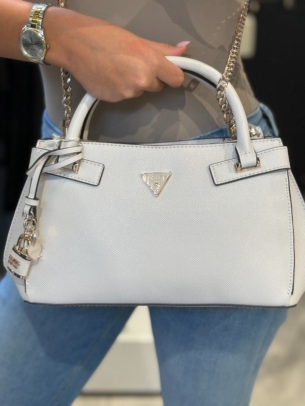 Guess - Serenova Sml Grlfrnd Satchel - Wit