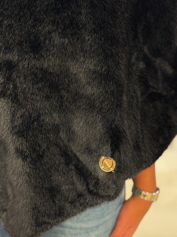 Guess - Shaida Poncho - Zwart