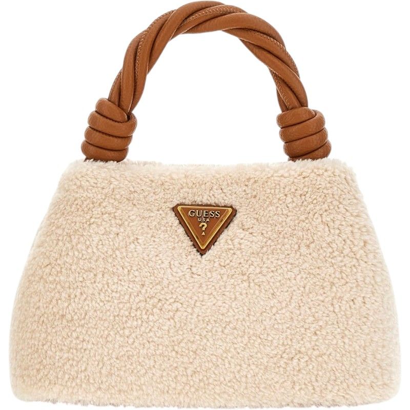 Guess - Shaida Top Handle Crossbody - Beige