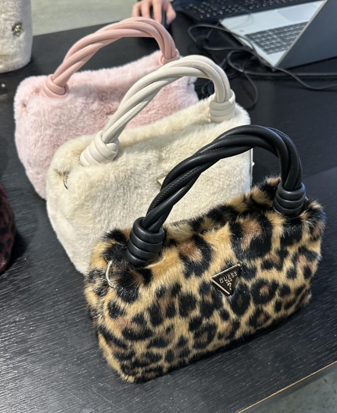 Guess - Shaida Top Handle Crossbody - Bruin