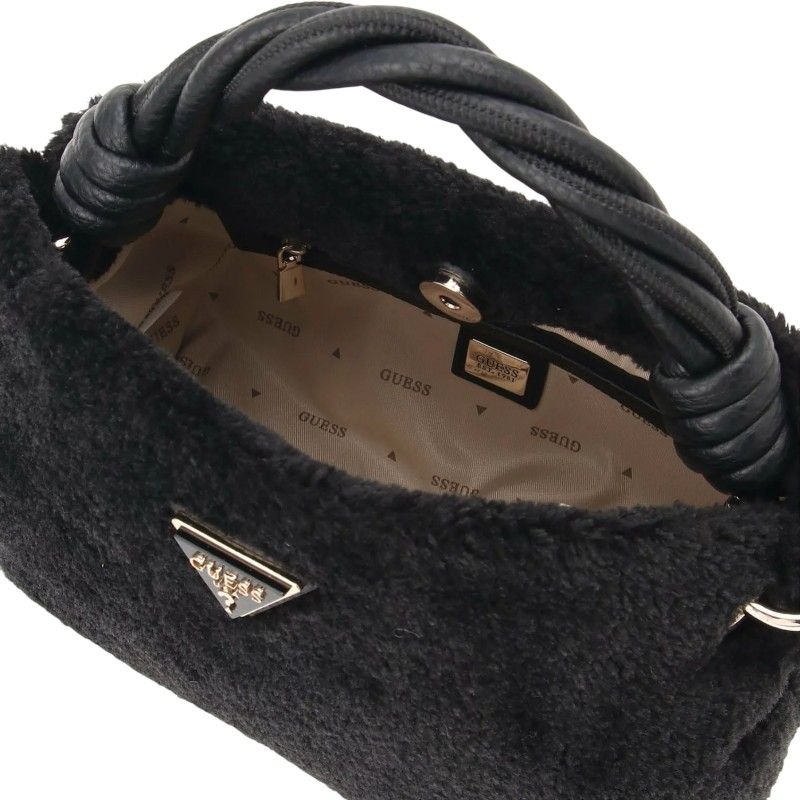 Guess - Shaida Top Handle Crossbody - Zwart