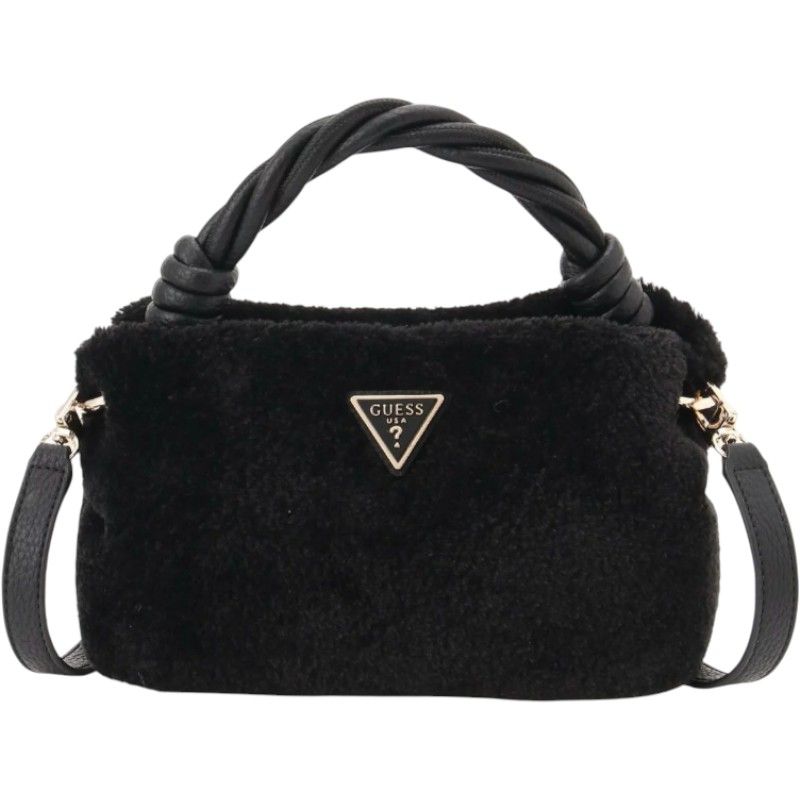 Guess - Shaida Top Handle Crossbody - Zwart