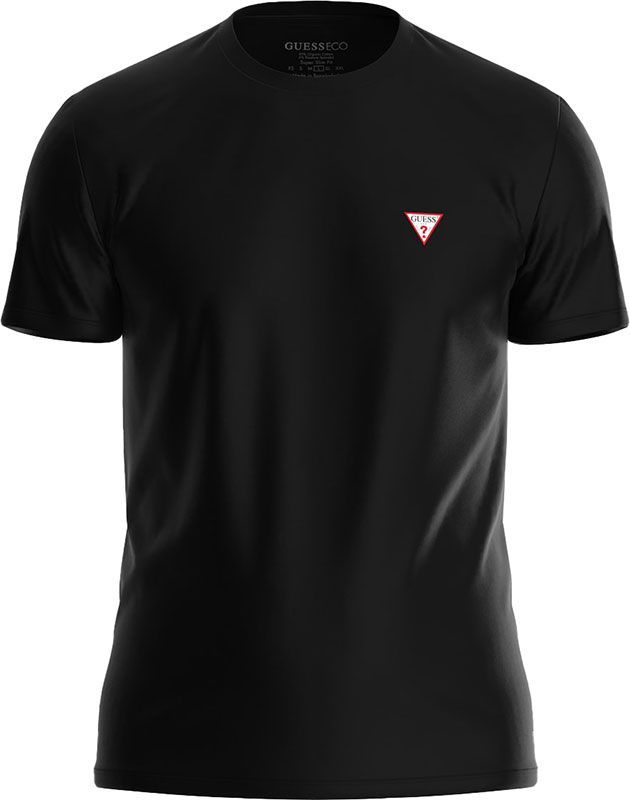 Guess - Cn Ss Core Tee - Zwart