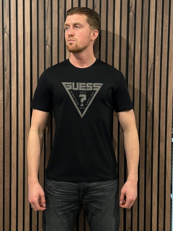 Guess Active - Midway Cn T-shirt - Zwart