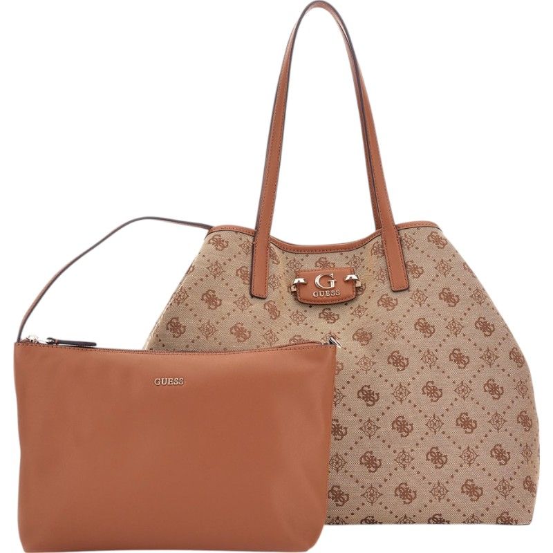Guess - Neda Large 2 In 1 Tote - Bruin
