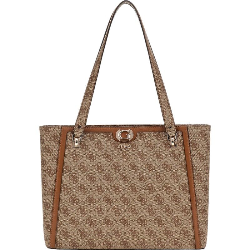 Guess - Orlina Logo Noel Tote - Bruin