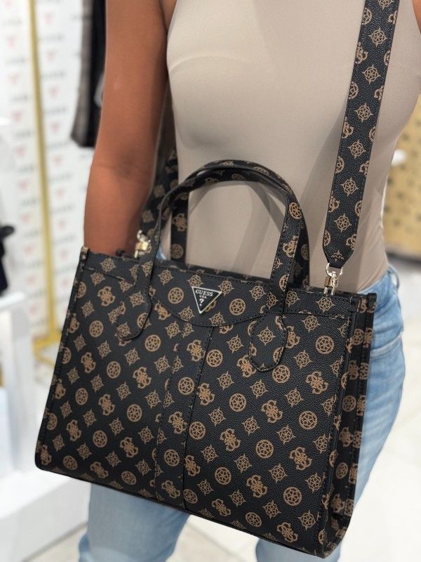 Guess - Silvana 2 Compartment Tote - Bruin