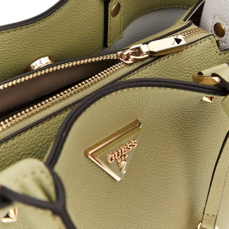 Guess - Meridian Girlfriend Satchel - Groen