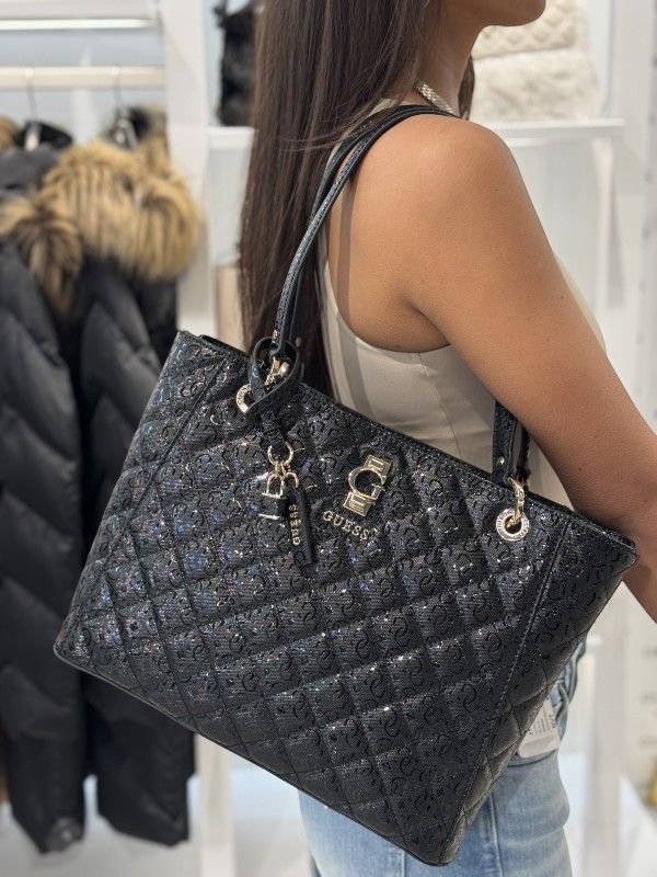 Guess - Bessey Noel Tote - Zwart