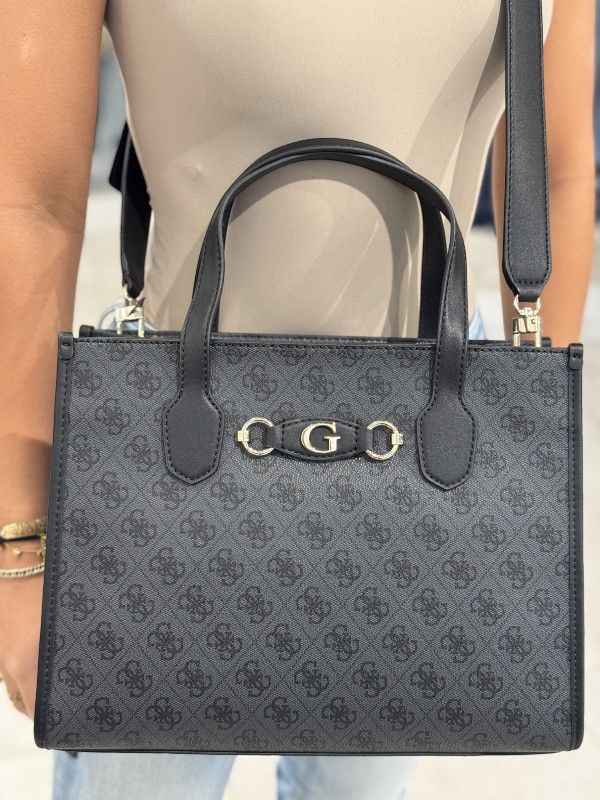 Guess - Izzy 2 Comp Tote - Zwart