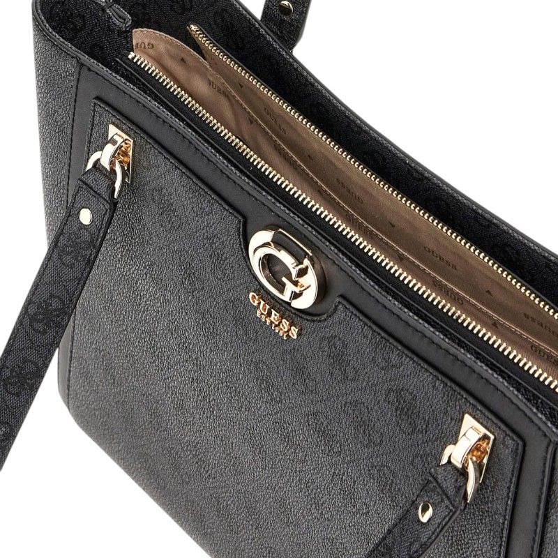 Guess - Orlina Logo Noel Tote - Zwart