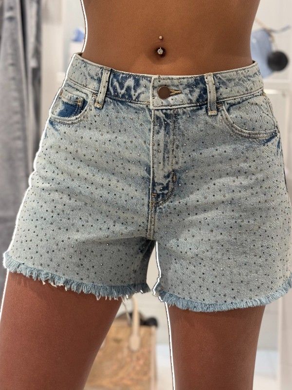 Guess Active - Relaxed Midi Short - Blauw
