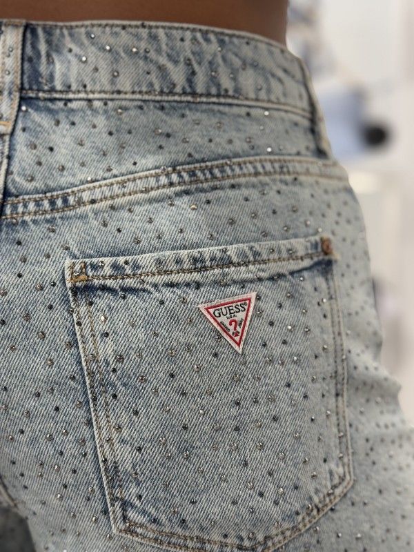 Guess Active - Relaxed Midi Short - Blauw
