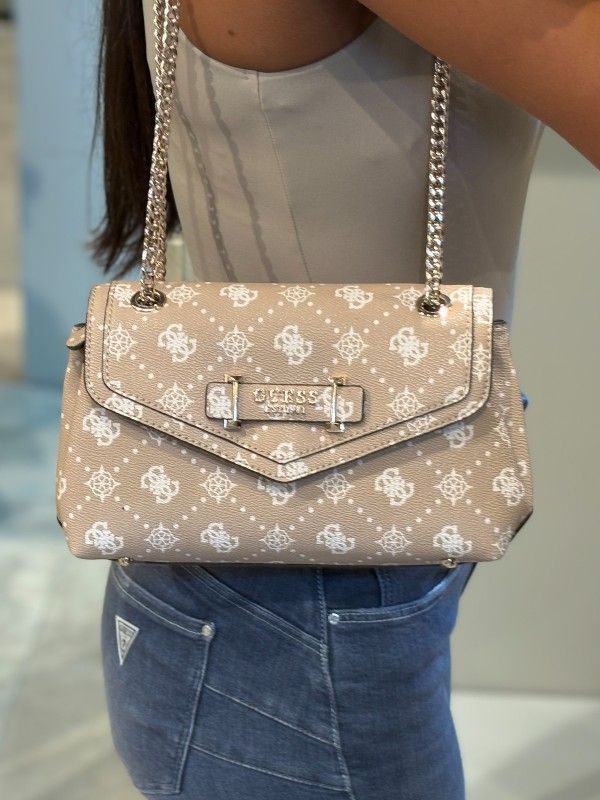 Guess - Silia Convertible Xbody Flap - Beige