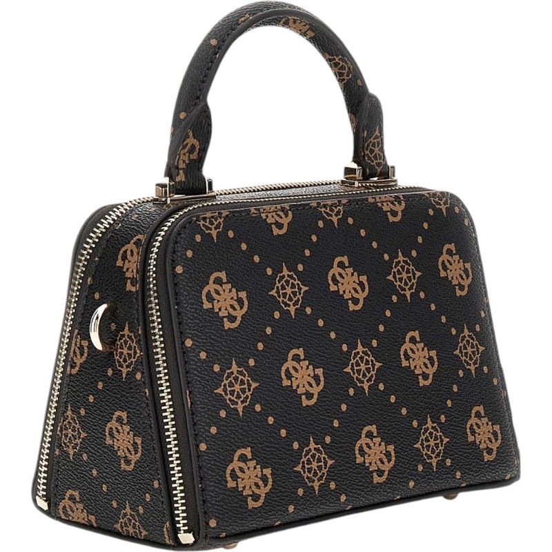 Guess - Silia Mini Satchel - Bruin