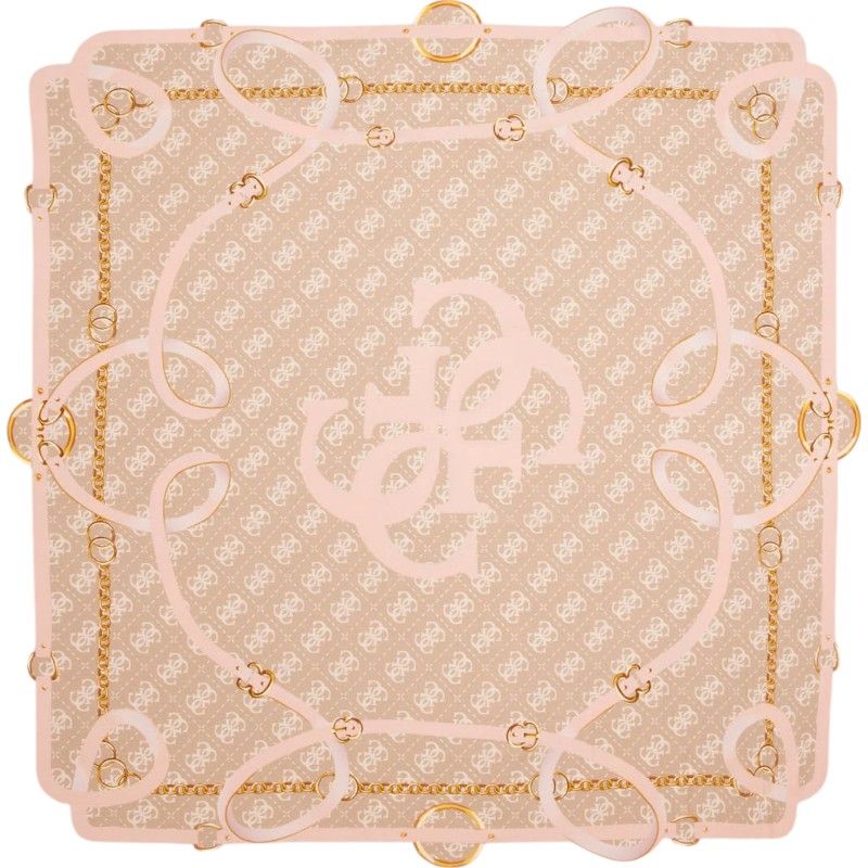 Guess - Foulard 130X130 - Beige