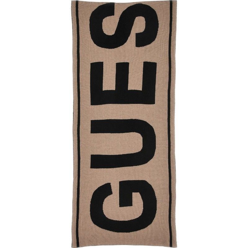 Guess - Logo Scarf - Beige